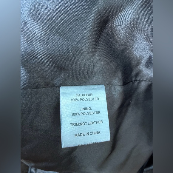 Lovers + Friends Rhoda Faux Fur Jacket in Brown Size M - Picture 7 of 7